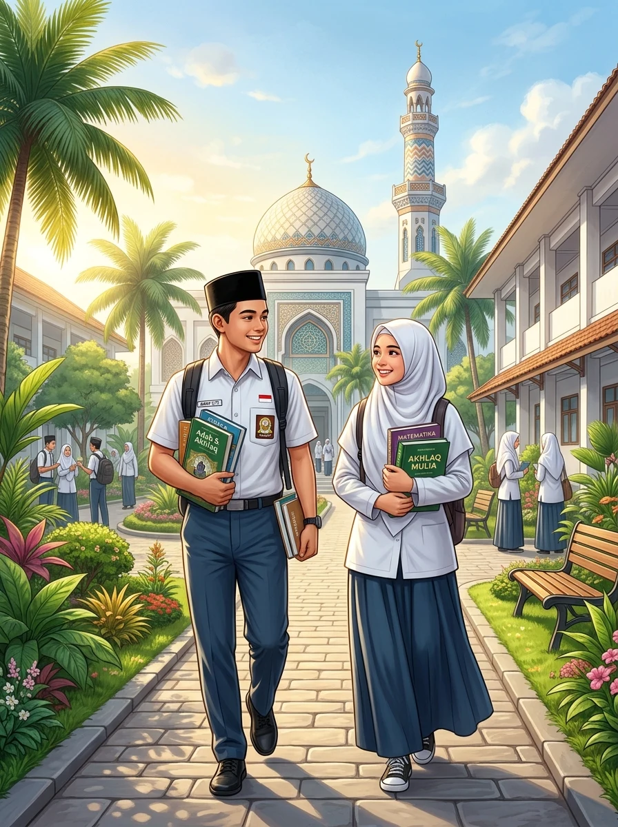 Buku Saku Adab & 10 Karakter (Muwashofat) Santri JSIT